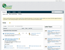 Tablet Screenshot of glassbuzz.com